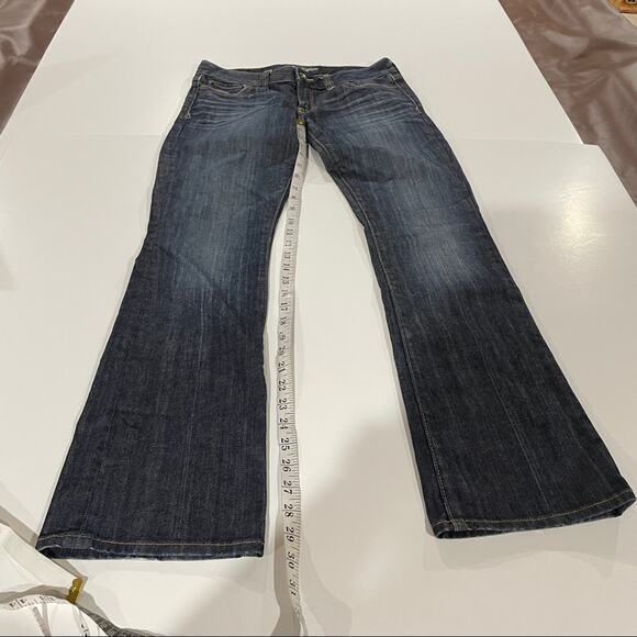 Lucky Brand Dark Wash Lola Boot Mid Rise Bootcut Jeans Size 4 - Picture 10 of 11